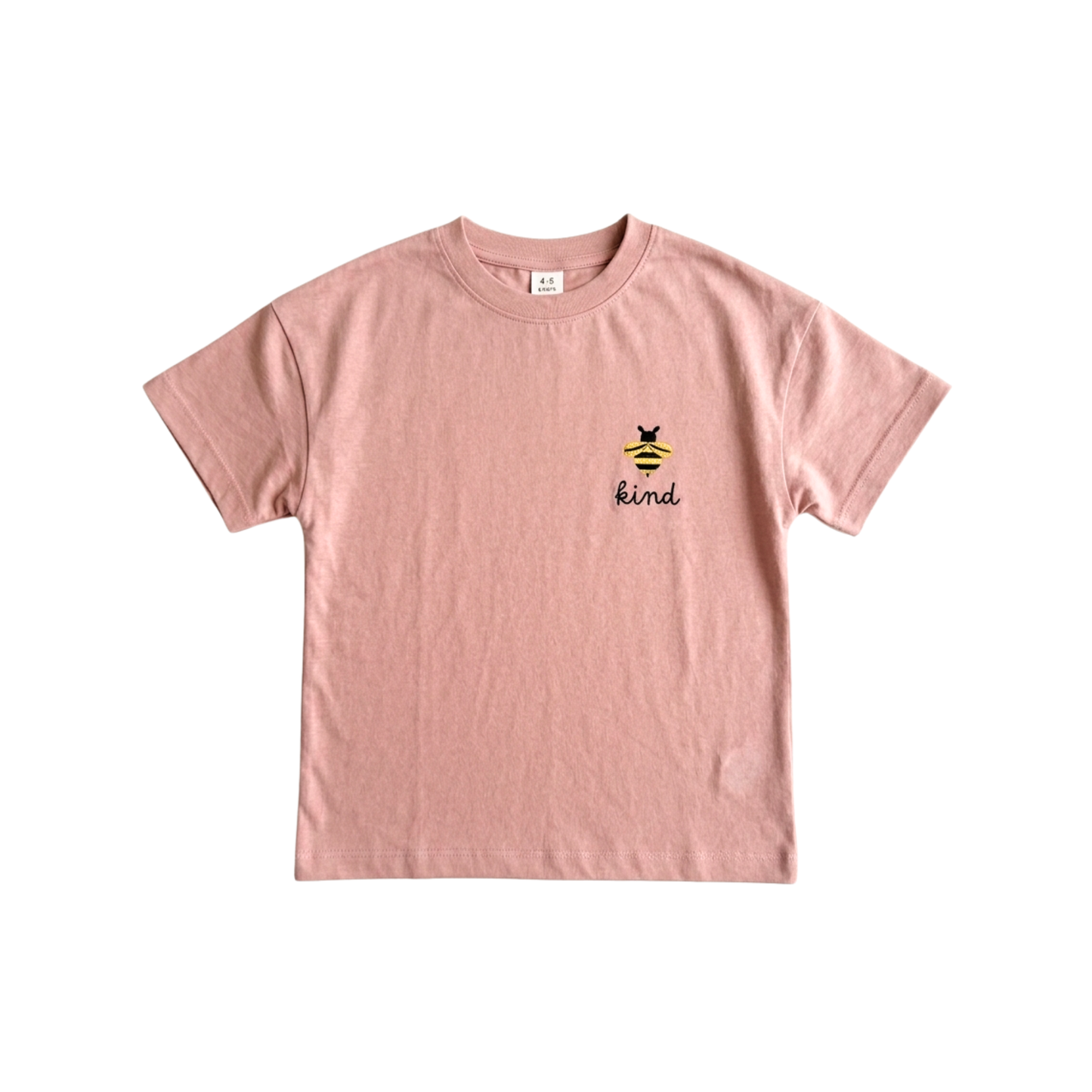 Oversized Unisex Kids T-shirt Dusty Pink