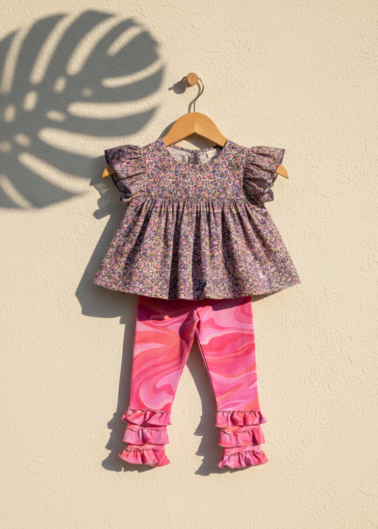 Frill leggings